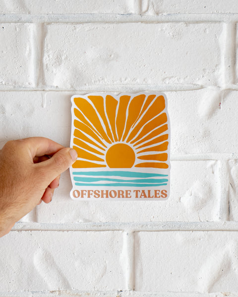 OFFSHORE TALES STICKER (WEATHERPROOF)