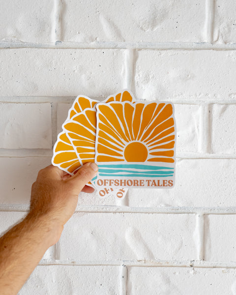 OFFSHORE TALES STICKER (WEATHERPROOF)